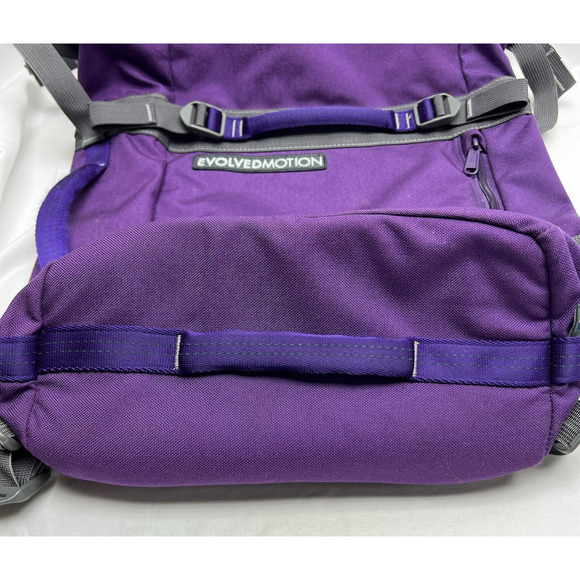 Evolved Motion EmPack OG Backpack 30 Liter Hiking Travel Fitness Purple EUC main image 14